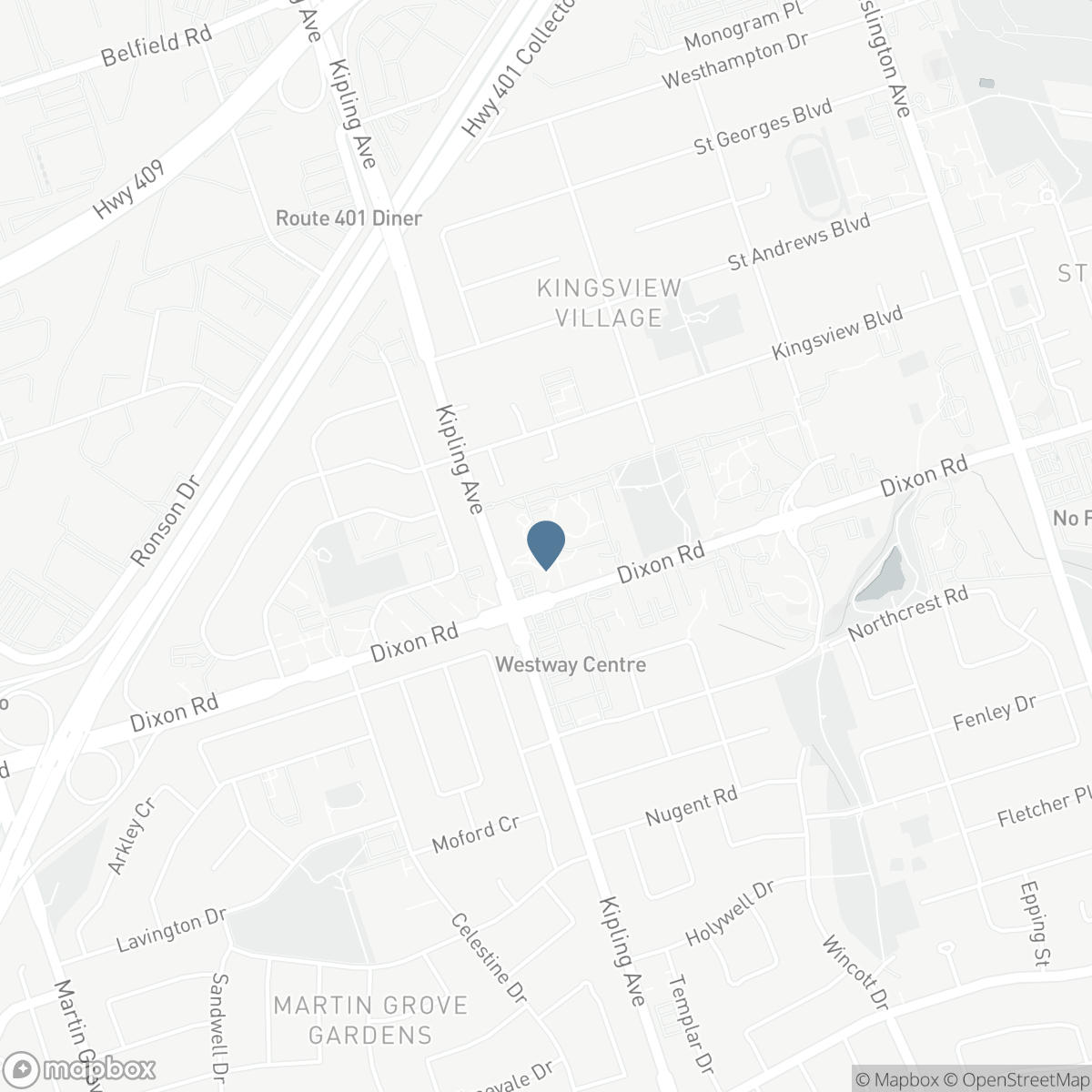 1909 - 390 DIXON ROAD, Toronto, Ontario M9R 1T4